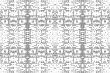 Soyut arkaplan. Monokrom dokusu. Beyaz arkaplanda siyah beyaz çizgiler.