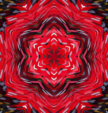 Soyut kaleydoskop arkaplanı. Çoklu renkli kaleydoskop dokusu.