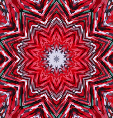 Soyut kaleydoskop arkaplanı. Çoklu renkli kaleydoskop dokusu.