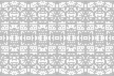 Soyut arkaplan. Monokrom dokusu. Beyaz arkaplanda siyah beyaz çizgiler.