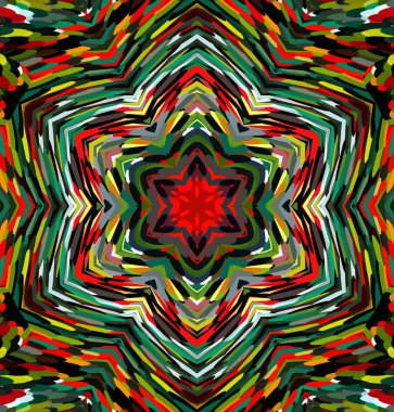 Soyut kaleydoskop arkaplanı. Çoklu renkli kaleydoskop dokusu.