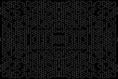 Soyut arkaplan. Monokrom dokusu. Beyaz arkaplanda siyah beyaz çizgiler.