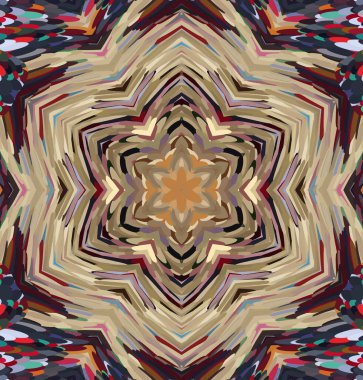 Soyut kaleydoskop arkaplanı. Çoklu renkli kaleydoskop dokusu.