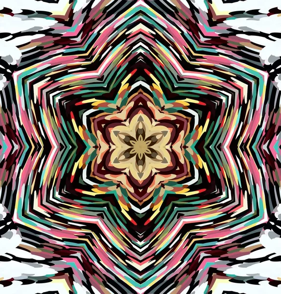 Soyut kaleydoskop arkaplanı. Çoklu renkli kaleydoskop dokusu.