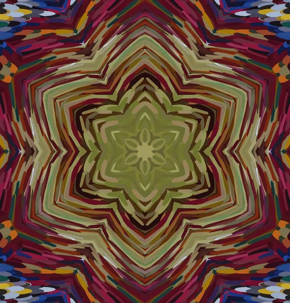 Soyut kaleydoskop arkaplanı. Çoklu renkli kaleydoskop dokusu.