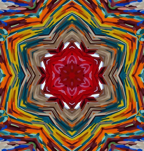 Soyut kaleydoskop arkaplanı. Çoklu renkli kaleydoskop dokusu.