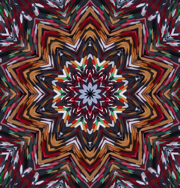 Soyut kaleydoskop arkaplanı. Çoklu renkli kaleydoskop dokusu.