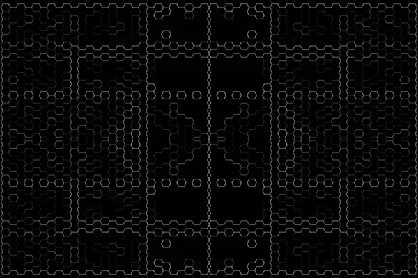 Soyut arkaplan. Monokrom dokusu. Beyaz arkaplanda siyah beyaz çizgiler.