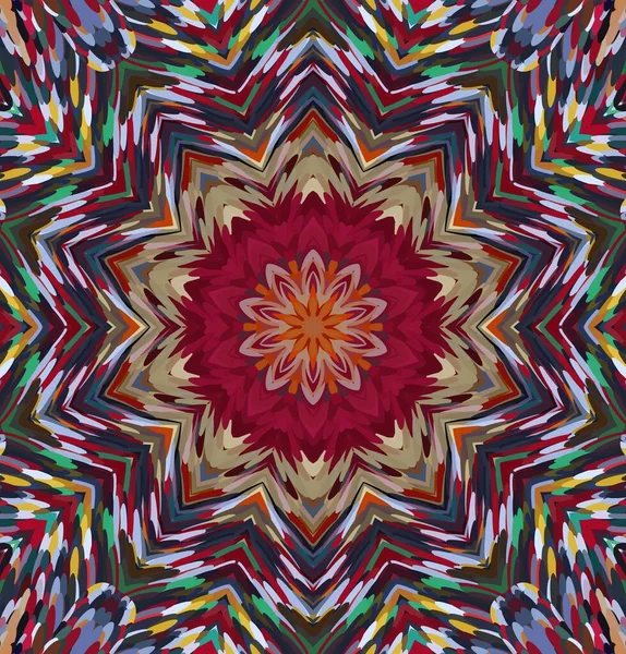 Soyut kaleydoskop arkaplanı. Çoklu renkli kaleydoskop dokusu.