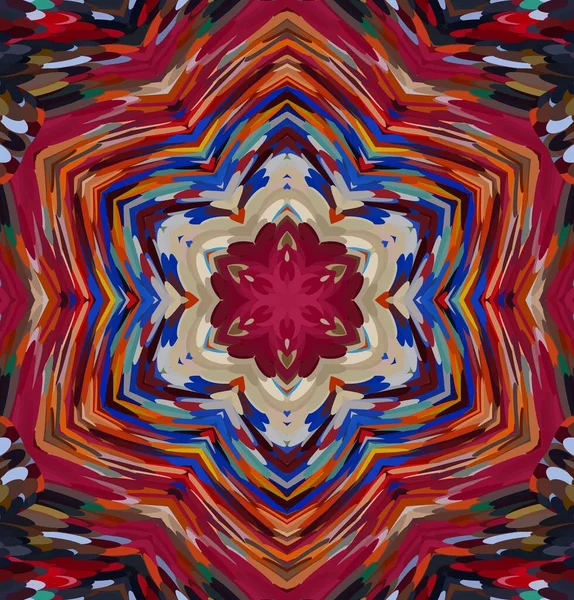 Soyut kaleydoskop arkaplanı. Çoklu renkli kaleydoskop dokusu.