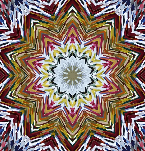Soyut kaleydoskop arkaplanı. Çoklu renkli kaleydoskop dokusu.