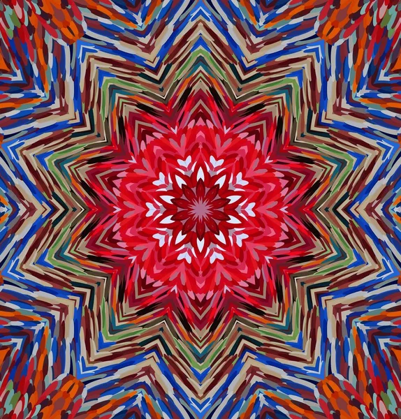 Soyut kaleydoskop arkaplanı. Çoklu renkli kaleydoskop dokusu.