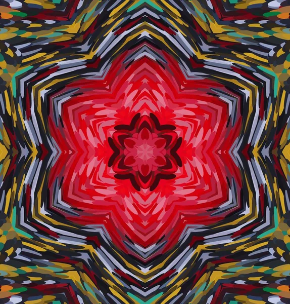 Soyut kaleydoskop arkaplanı. Çoklu renkli kaleydoskop dokusu.