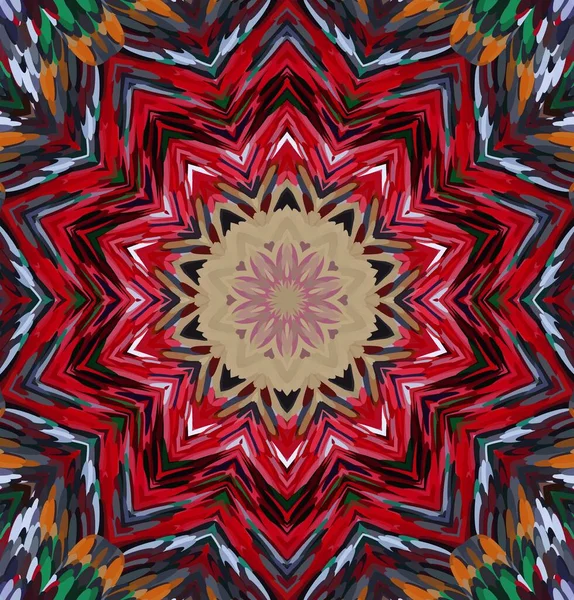 Soyut kaleydoskop arkaplanı. Çoklu renkli kaleydoskop dokusu.