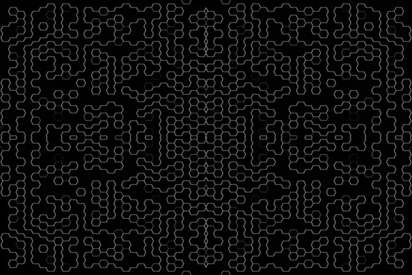 Soyut arkaplan. Monokrom dokusu. Beyaz arkaplanda siyah beyaz çizgiler.