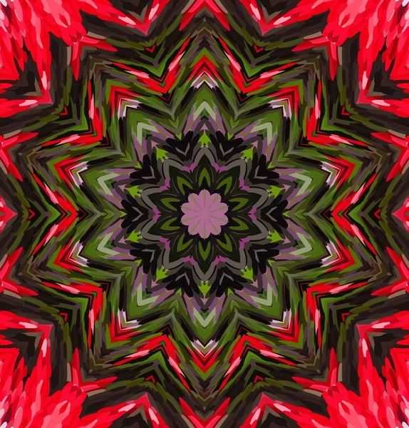 Soyut kaleydoskop arkaplanı. Çoklu renkli kaleydoskop dokusu.