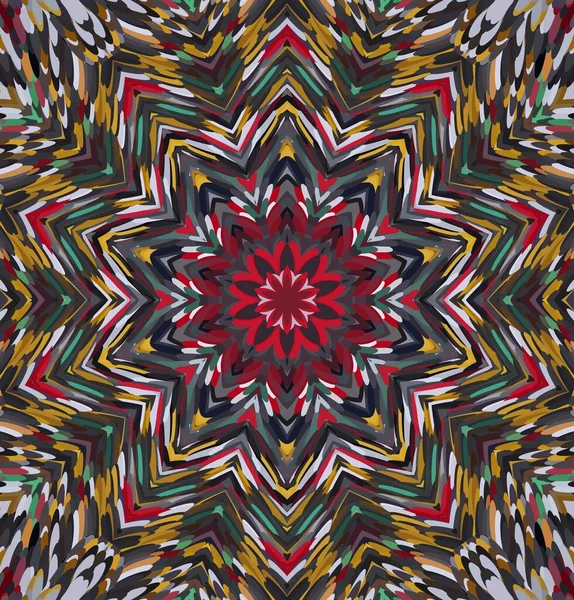 Soyut kaleydoskop arkaplanı. Çoklu renkli kaleydoskop dokusu.