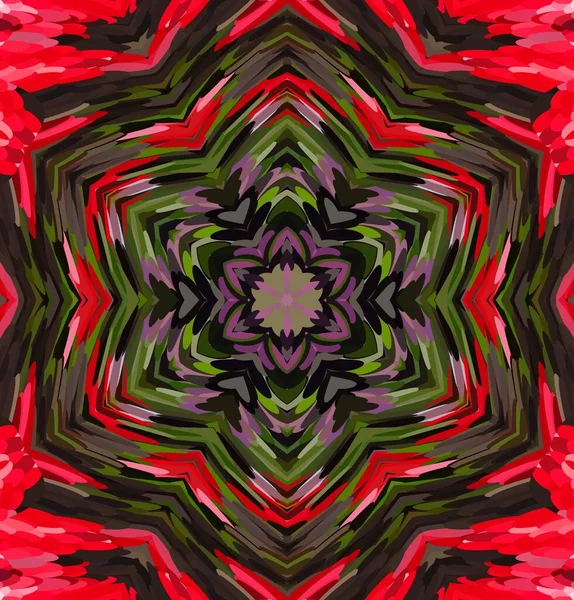 Soyut kaleydoskop arkaplanı. Çoklu renkli kaleydoskop dokusu.