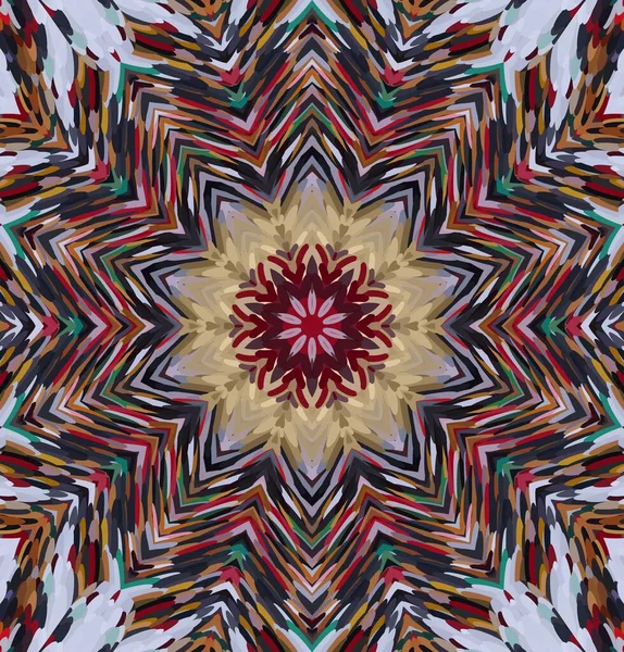 Soyut kaleydoskop arkaplanı. Çoklu renkli kaleydoskop dokusu.