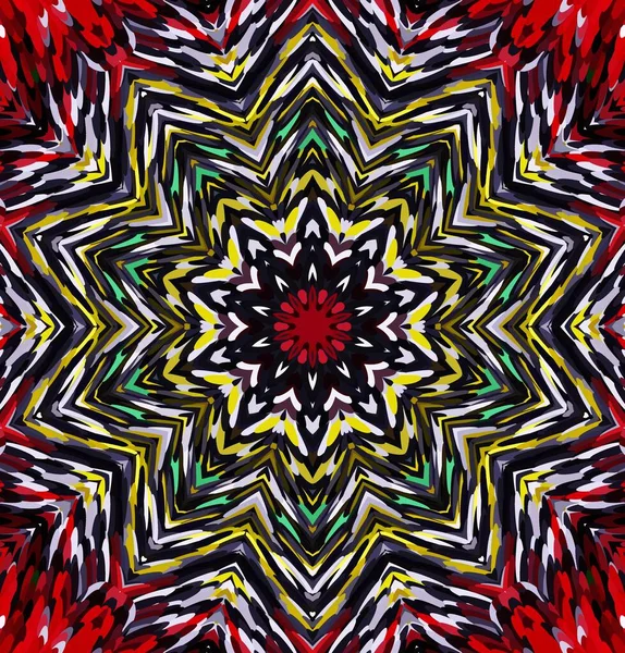 Soyut kaleydoskop arkaplanı. Çoklu renkli kaleydoskop dokusu.