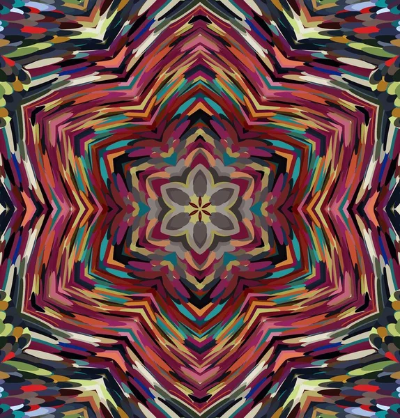 Soyut kaleydoskop arkaplanı. Çoklu renkli kaleydoskop dokusu.