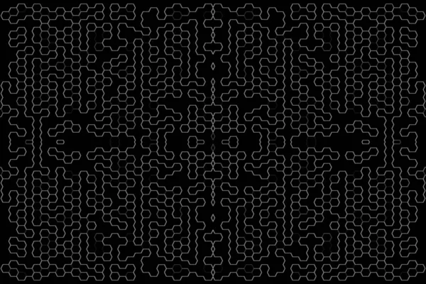 Soyut arkaplan. Monokrom dokusu. Beyaz arkaplanda siyah beyaz çizgiler.