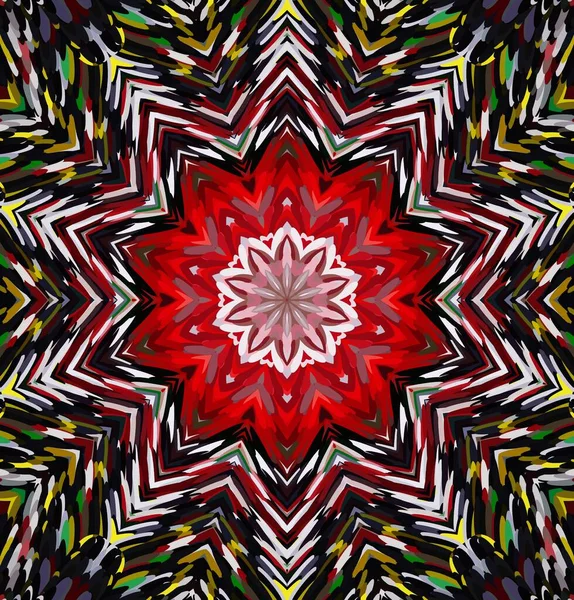 Soyut kaleydoskop arkaplanı. Çoklu renkli kaleydoskop dokusu.