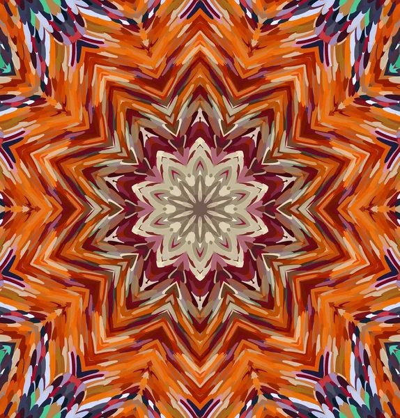 Absztrakt Kaleidoszkóp Háttér Multicolor Kaleidoszkóp Textúra — Stock Fotó