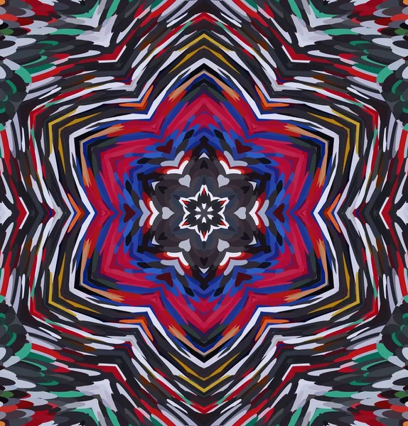 Soyut kaleydoskop arkaplanı. Çoklu renkli kaleydoskop dokusu.