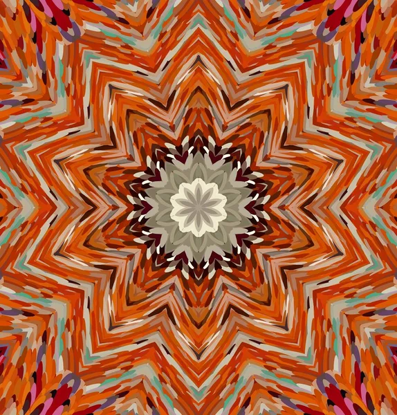 Abstraktní Kaleidoskop Pozadí Multicolor Kaleidoskop Textura — Stock fotografie