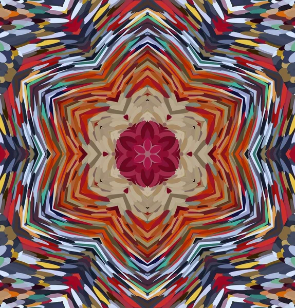 Soyut kaleydoskop arkaplanı. Çoklu renkli kaleydoskop dokusu.