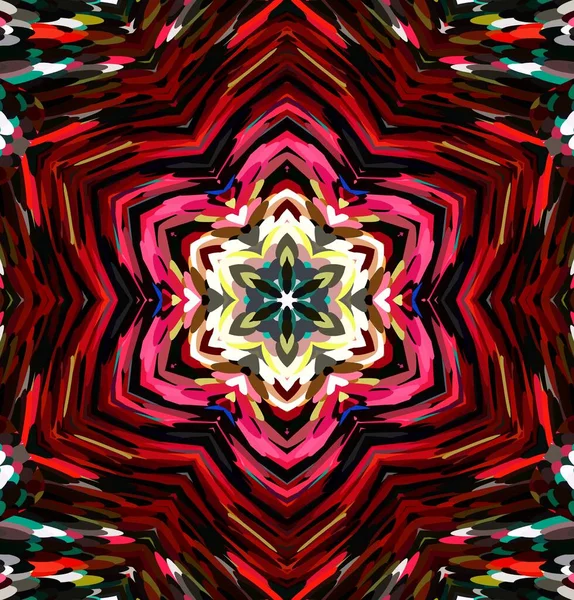 Soyut kaleydoskop arkaplanı. Çoklu renkli kaleydoskop dokusu.