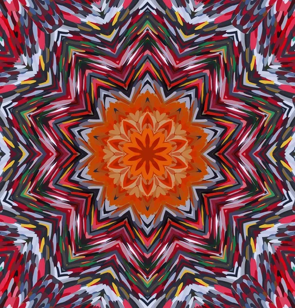 Soyut kaleydoskop arkaplanı. Çoklu renkli kaleydoskop dokusu.