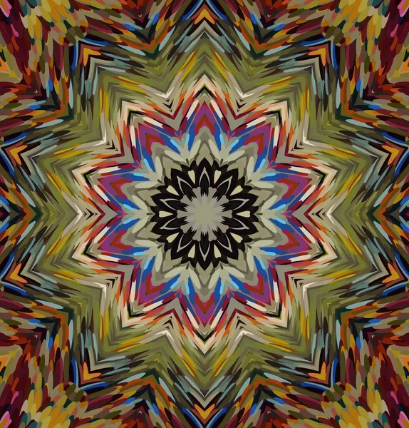 Soyut kaleydoskop arkaplanı. Çoklu renkli kaleydoskop dokusu.