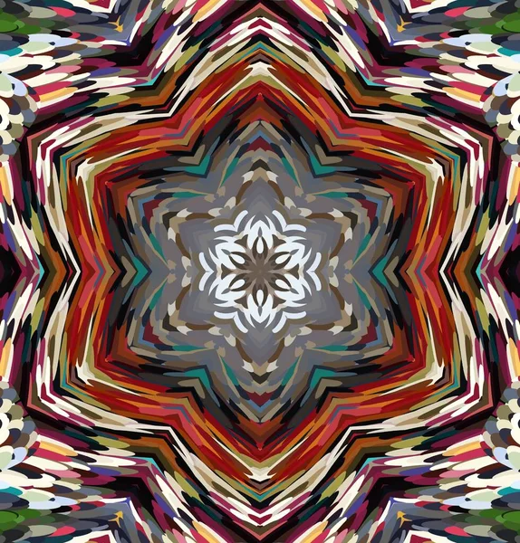 Soyut kaleydoskop arkaplanı. Çoklu renkli kaleydoskop dokusu.