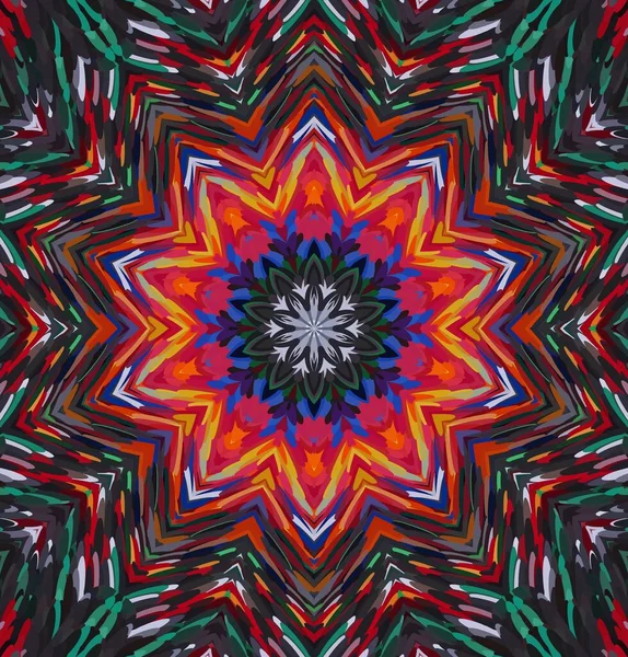 Soyut kaleydoskop arkaplanı. Çoklu renkli kaleydoskop dokusu.