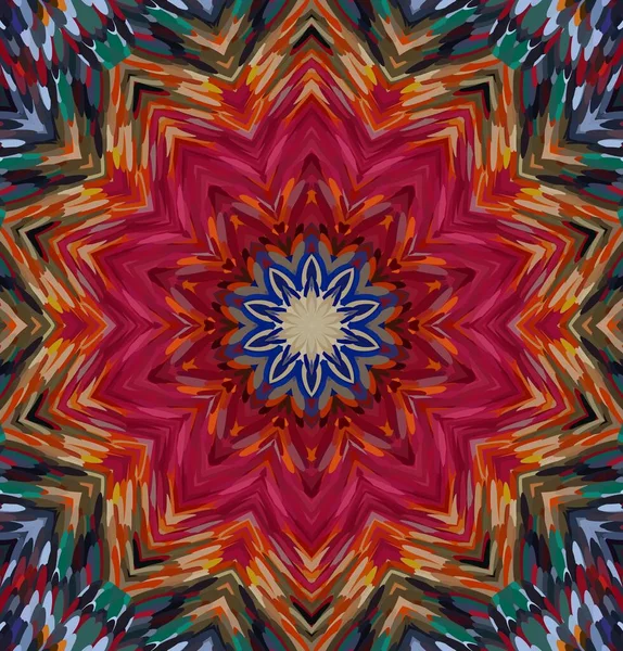Soyut kaleydoskop arkaplanı. Çoklu renkli kaleydoskop dokusu.