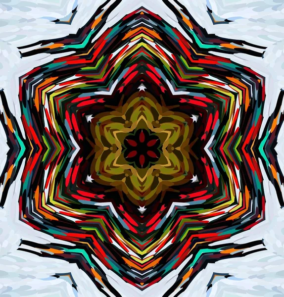Soyut kaleydoskop arkaplanı. Çoklu renkli kaleydoskop dokusu.