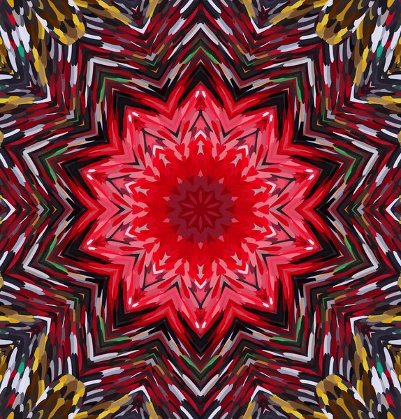 Soyut kaleydoskop arkaplanı. Çoklu renkli kaleydoskop dokusu.