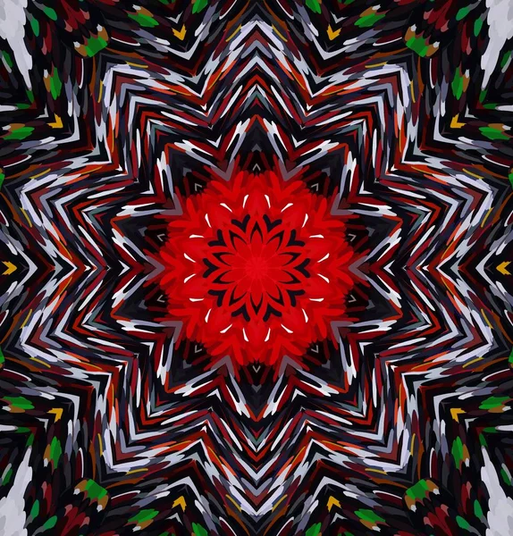 Soyut kaleydoskop arkaplanı. Çoklu renkli kaleydoskop dokusu.