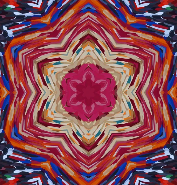 Soyut kaleydoskop arkaplanı. Çoklu renkli kaleydoskop dokusu.