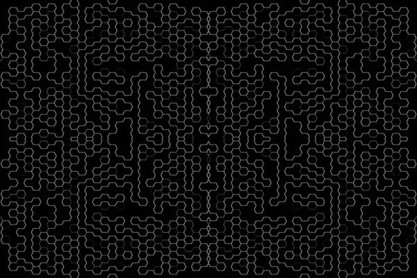 Soyut arkaplan. Monokrom dokusu. Beyaz arkaplanda siyah beyaz çizgiler.