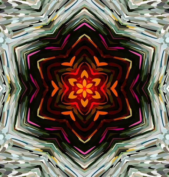 Soyut kaleydoskop arkaplanı. Çoklu renkli kaleydoskop dokusu.