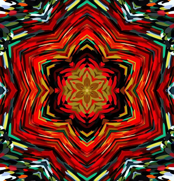 Soyut kaleydoskop arkaplanı. Çoklu renkli kaleydoskop dokusu.