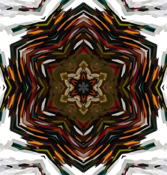 Fundo Caleidoscópio Abstrato Textura Caleidoscópica Multicolor — Fotografia de Stock