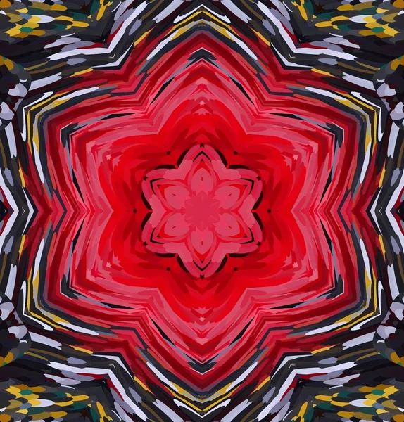 Soyut kaleydoskop arkaplanı. Çoklu renkli kaleydoskop dokusu.