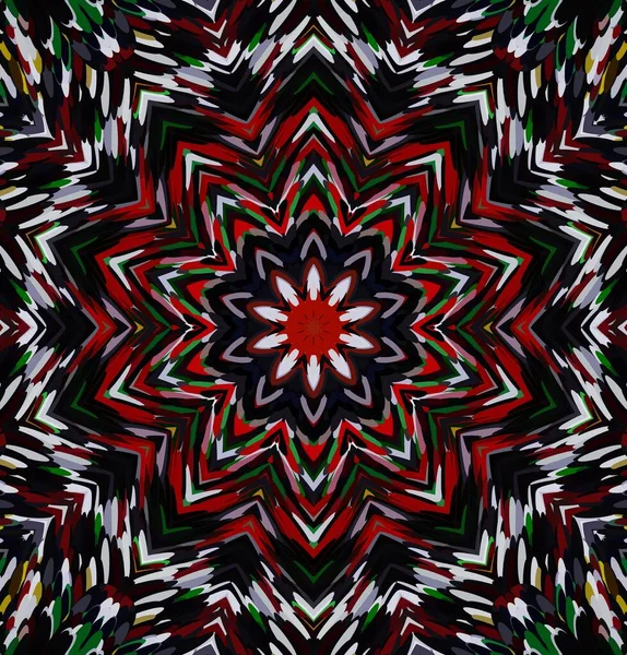 Soyut kaleydoskop arkaplanı. Çoklu renkli kaleydoskop dokusu.