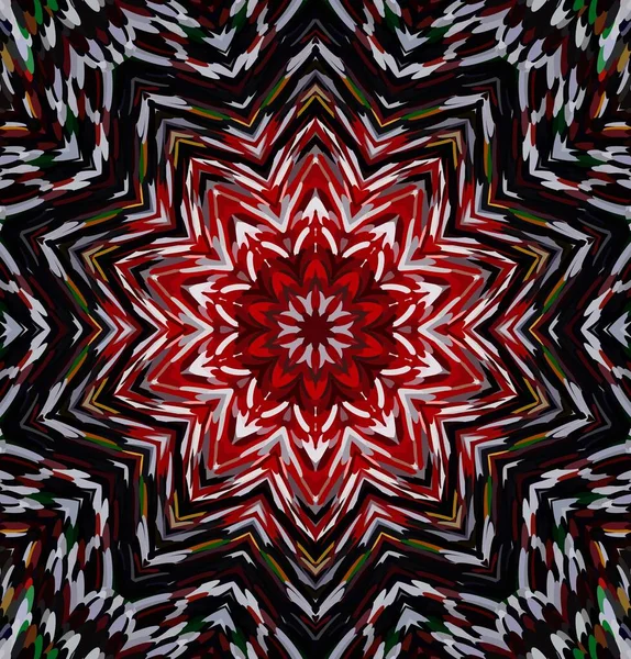 Soyut kaleydoskop arkaplanı. Çoklu renkli kaleydoskop dokusu.