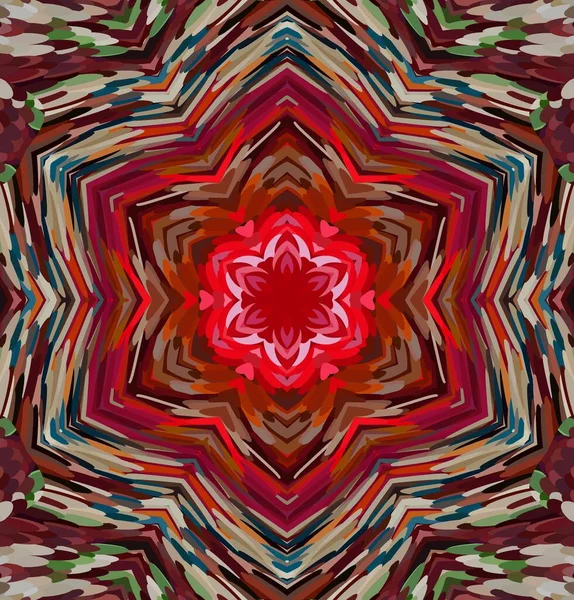 Soyut kaleydoskop arkaplanı. Çoklu renkli kaleydoskop dokusu.