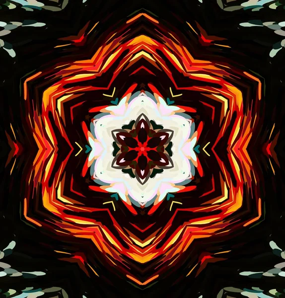 Soyut kaleydoskop arkaplanı. Çoklu renkli kaleydoskop dokusu.